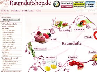 raumduftshop.de website preview