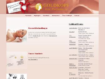 goldkopf.de website preview