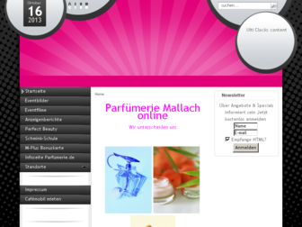 mallach-parfuemerie.de website preview