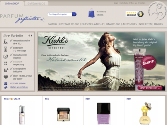 parfumgefluester.de website preview