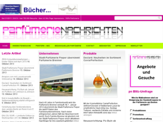 parfuemerienachrichten.de website preview