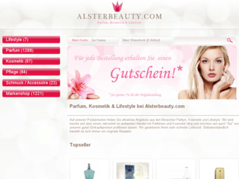 alsterbeauty.com website preview
