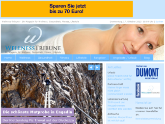 wellness-tribune.de website preview
