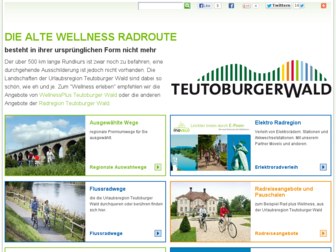 wellness-radroute.de website preview