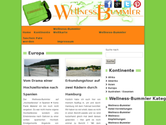 wellness-bummler.de website preview