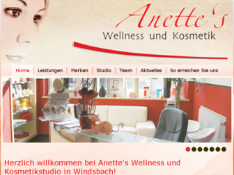 anettes-wellness.de website preview