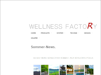 factory-wellness.de website preview