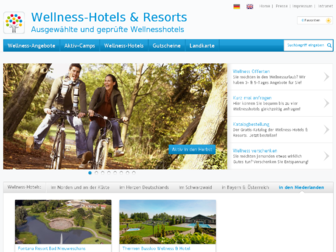 wellnesshotels-resorts.de website preview