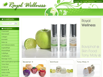 royal-wellness-shop.de website preview