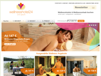 wellnesshotel24.de website preview