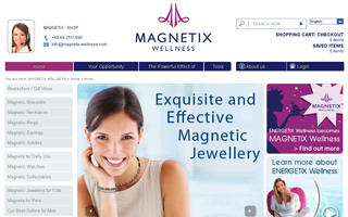 magnetix-wellness.com website preview