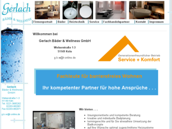 gerlach-baeder-heiztechnik.de website preview