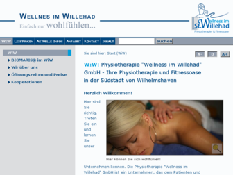 wellness-im-willehad-wilhelmshaven.de website preview
