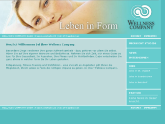 wellness-company.net website preview