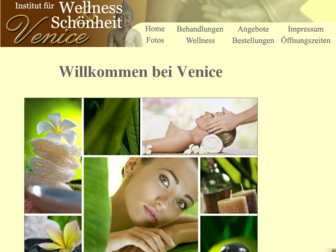 venice-wellness.de website preview