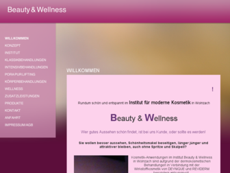 beautywellness-lukas.de website preview