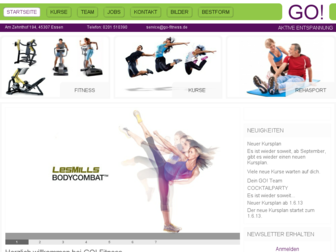 go-fitness.de website preview