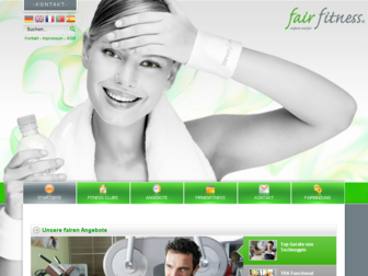 fair-fitness.com website preview