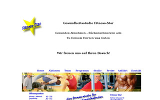 fitnessstar-md.de website preview