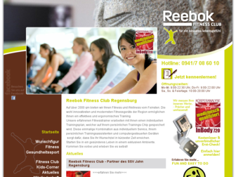 regensburg-fitness.de website preview