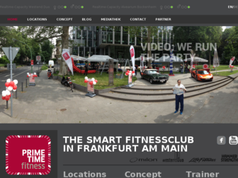 primetime-fitness.de website preview