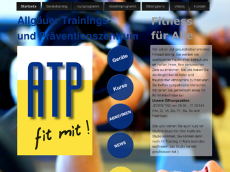 atp-fitness.de website preview