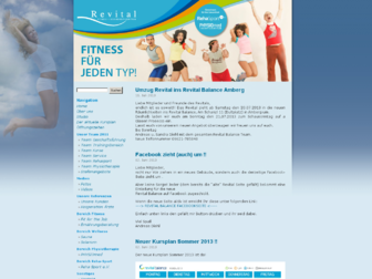 revital-fitness.de website preview