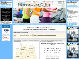 fitnessstudios-online.de website preview