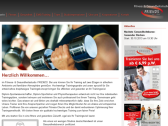 fitnessstudio-friends.de website preview