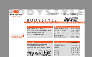 bodystyle-trier.de website preview