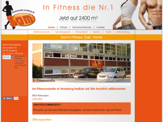 fitnessstudio-arnsberg.de website preview