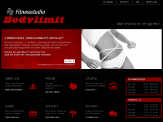 fitnessstudio-bodylimit.de website preview