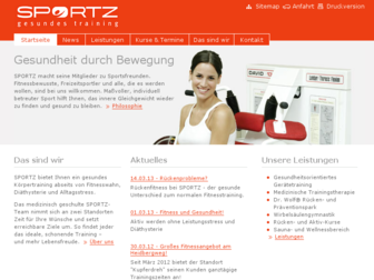sportz-essen.de website preview