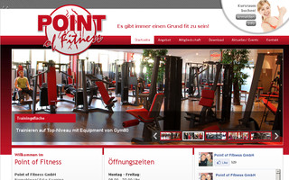point-of-fitness.de website preview