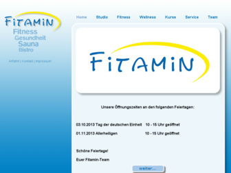 fitamin-fitness.de website preview
