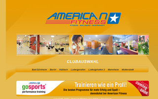 american-fitness-center.de website preview