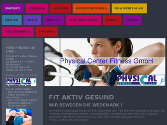 physical-center.de website preview