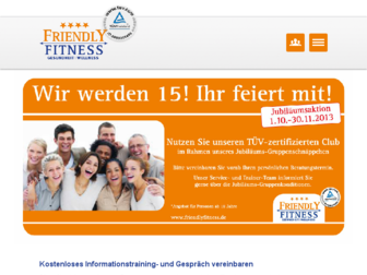 friendlyfitness.de website preview