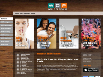 wof-fitness.de website preview