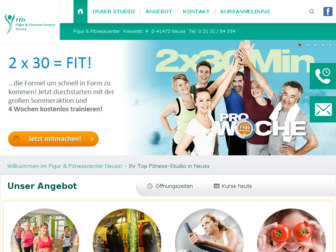 fitnesscenter-holzheim.de website preview