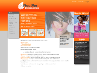 nautilus-fitness-center.de website preview
