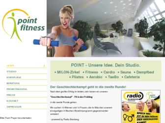 point-fitness-center.de website preview