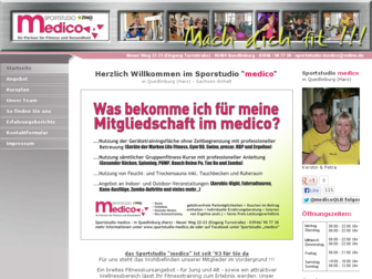 sportstudio-medico.de website preview