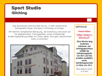 sportstudio-gilching.de website preview