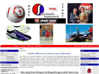 sportstudio-kaisersesch.de website preview