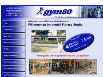 gym80fitness.de website preview
