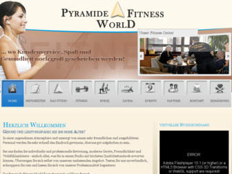 pyramide-fitness-world.de website preview