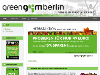 greengymberlin.de website preview