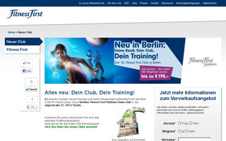 gendarmenmarkt.fitnessfirst.de website preview
