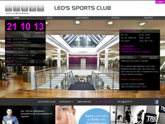 leos-sportsclub.de website preview